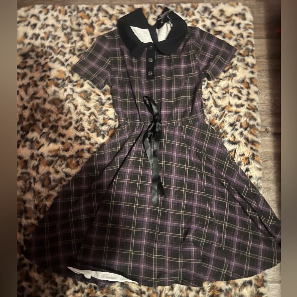KillStar cute goth purple and black dress size xs